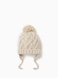 Image 1 Of Cable Knit Hat From Zara Cable Knit Hat Toddler Girl Style Knitted Hats