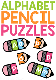 The templates are available from micros. Alphabet Pencil Puzzles From Abcs To Acts