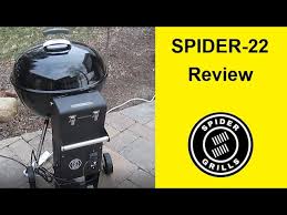 Последние твиты от weber grills canada (@webergrillsca). Spider 22 Review Pellet Grill Smoker Youtube