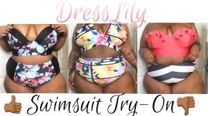 Damn Will Any Fit Dresslily Swimwear Try On Plus Size