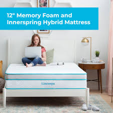 12 Inch Memory Foam Hybrid Mattress In 2020 Hybrid Mattress Soft Mattress Mattress
