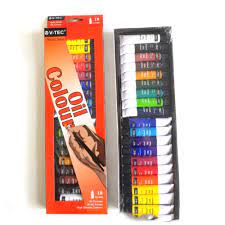 Beli produk cat minyak lukis berkualitas dengan harga murah dari berbagai pelapak di indonesia. V Tec Oil Colour Set 18 X 12ml Vt 1388 Cat Minyak Shopee Indonesia