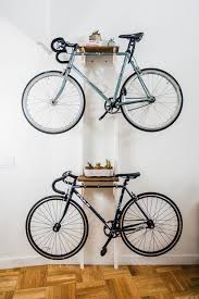 Diy Bicycle Rack Built For Two Apartment Therapy Reader Project Tutorials Apartment Therapy Main Appartement Local A Velos Support A Velo Mural Rangement De Velos Dans Un Garage