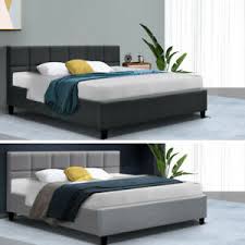 Buy products such as spa sensations by zinus platform bed frame, multiple sizes at walmart and save. Grey Beds And Bed Frames For Queen For Sale Shop With Afterpay Ebay