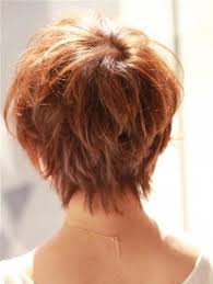 At the sides, the crafted layers which are framed around the shape of the ears and blended into the short layers throughout the top and crown area to create the height. Short Haircuts For Women Over 50 Back View Bing Images Short Hair Back Short Hair Styles Short Wedge Hairstyles