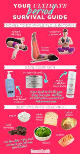 Your Ultimate Period Survival Guide | Period Hacks, Health Remedies, Period  Problems