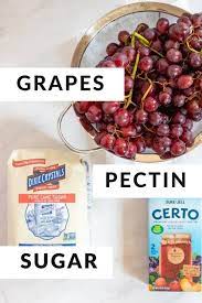 Its main component is galacturonic acid, a sugar acid derived from galactose. Grape Jelly A Baker S House