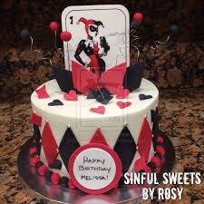 Harley quinn birthday cake haven t made a cake in a bit. Pin On Til Death