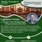 MI House Speaker Matt Hall Forum event image