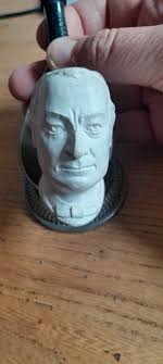 PIPE TERRE CUITE. "Fourneau" GAMBIER Paris. BRYAN .n° 1683. Visage EUR  11,50