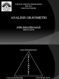 Check spelling or type a new query. Analisis Gravimetri