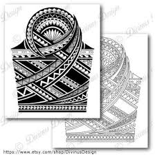 Half Sleeve Polynesian Tattoo Wrap Around Shoulder To Elbow Tattoo Design And Stencil Polynesian Tattoo Sleeve Maori Tattoo Designs Polynesian Tattoo Designs