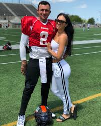 The quarterback's wife, bre tiesi, fought back against reports that she had cut corners while participating in a recent race. Johnny Manziel On Twitter Happy Wife Happy Life Comebackszn