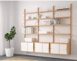 2020 explorez le tableau bibliothèque murale de geneviève soum auquel 172 utilisateurs de pinterest sont. Ikea Svalnas Rangement Mural Rangement Mural Ikea Meuble Rangement Pas Cher