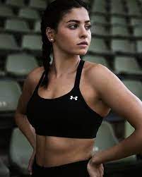 To do great in the competition and to show the world the importance. Yusra Mardini On Instagram Anzeige Ad Always Focused On My Goals Iwll Underarmourdach Motivationmonday Maximilianbaier