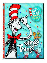 Cat In The Hat Wings And Things Is On Dvd Http Www Amazon Com Knows About That Wings Things Dp B003eqn65s Ref Sr 1 1 S Movies Tv Ie Winged Cat Cats Wings