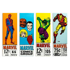 Classic Marvel Comics Corner Box Art Comic Book Box Comic Book Artwork Box Art