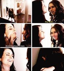 Mia Kirshner As Isobel Flemming In The Vampire Diaries