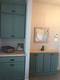 Sherwin Williams Dried Thyme Painted On Home Depot Unfinished Oak Cabinets In Mudro Unfinished Kitchen Cabinets Unfinished Cabinets Kitchen Cabinets Home Depot