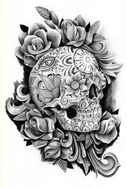 Day Of The Dead Memorial By Jcgalleryandstudio On Deviantart Feminine Skull Tattoos Sugar Skull Tattoos Tattoos