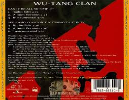 The man with the iron fists. Wu Tang Clan Can It Be All So Simple Single Cd Rap Music Guide
