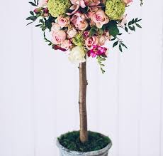 Eine vase, kleber, papier oder farbe, streichhölzer, holzstab, geschenkbänder, styropor kugel, blumensteckschaum und natürlich ferrero rocher schokolade. Ein Diy Muttertagsgeschenk Von Herzen Ein Blumenbaumchen Mit Frischen Schnittblumen Titatoni