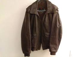 Vintage Abercrombie Fitch B 2 Leather Bomber Jacket Brown Large Abercrombiefitch Flightbomber Jackets Leather Bomber Jacket Coats Jackets