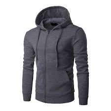 Wholesale Slim Fit Zip Up Blank Gym Hoodie Sweatshirts Hoodie Hooded Jacket Hoodie Hoodies Men