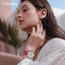 Fullmosa Emmas Series Watch Leather Strap for Women Men Quick Release  Genuine Calf Leather Replacement Strap with Stainless Steel Metal Clasp 14  mm 16 mm 18 mm 19 mm 20 mm 21
