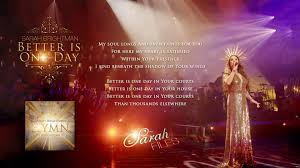 Solo espero que no me quiten el vídeo. Sarah Brightman Better Is One Day Lyrics Wallp By Thesarahfiles On Deviantart