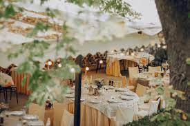 A type of party or formal dinner. Color Combination Outdoor Dinner Party Canva S Design Wiki