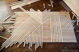 Diy Square Dowel Art Diy Home Decor Projects Furniture Diy Modern Diy