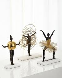 Global Views Bauhaus Woman Sculptures Unique Home Decor Home Decor Accessories Decor