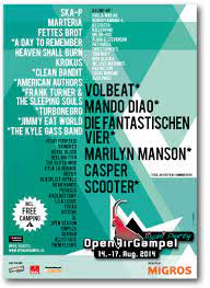 Hundreds of rockstars are thrilled with the wonderful setting and say that the festival is one of the. Open Air Gampel 2014 Im Festivalgelande Gampel Am 14 Aug 2014 Last Fm
