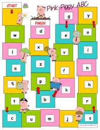 Maps are a terrific way to learn about geography. Abc Board Game Printable With Supporting Abc Words By Learningthruenglish