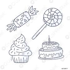 Lollipop helps you do the whole of the grocery shop by assisting you with meal planning and it's totally free to use the lollipop platform. Susse Cupcake Kuchen Sussigkeiten Und Lollipop Set Aus Stock Vektorgrafi Crushpixel