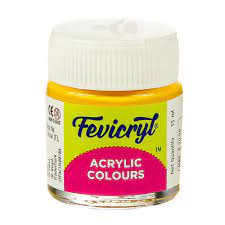 Fevicryl Acrylic Colours Golden Yellow 15ml 1pc Itsy Bitsy Shop fevicryl at the amazon arts, crafts & sewing store. fevicryl acrylic colours golden yellow 15ml 1pc