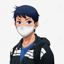 Gambar kartun pake masker keren. Download Gambar Orang Pakai Masker Kartun