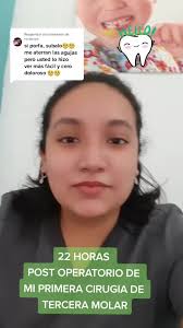 Responder a @roraanye #MuelaDelJuicio #TerceraMolar #JovenSoy  #PostOperatorio 22 Horas Despues 😁 Puedo hablar normal, y sin hinchazon de  rostro 😆