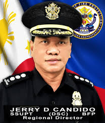 The Official Portrait of SSUPT JERRY D CANDIDO, DSC, Regional Director of  the Bureau of Fire Protection Region 6