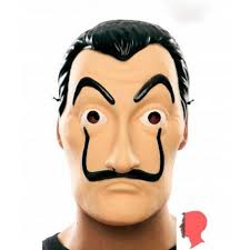 La casa de papel, ang. Maska Salvador Dali Dom Z Papieru