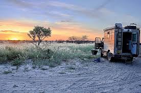 Bosluis At Piper Pan Central Kalahari Game Reserve Botswana Africa Travel Expedition Vehicle Game Reserve