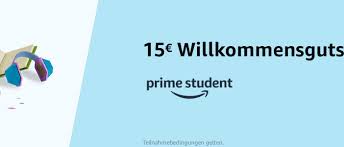 Maybe you would like to learn more about one of these? 16 07 2019 Amazon Prime Student Ein Jahr Kostenlos 15 Willkommensgutschein