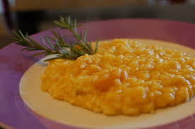 Il giorno di martedì grasso è usanza, in molte famiglie italiane, preparare la lasagna. Risotto Con Zucca Gialla E Salmone Sicil Food
