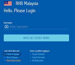 Datang ke mesin atm terdekat. Cara Daftar Online Banking Rhb Bank Internet Banking