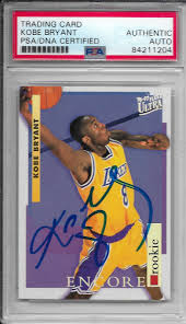 Shop comc's extensive selection of kobe bryant autographed basketball cards. Lot Detail Kobe Bryant Ultra Rare Signed 1996 97 Fleer Ultra Rookie Card Psa Dna Encapsulated