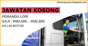 Lori 3 tan bonded untuk disewa. Pemandu Lori 10 Ton Diperlukan Di Ah Lim Motor