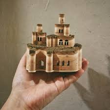 Unique Wood Castle Telescope Style Folding Wooden Castle Design Etsy Gifts Diy Woman Girlfriend Gifts Christmas Gifts For Girlfriend
