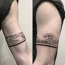 Afbeeldingsresultaat Voor Upper Arm Band Tattoo Waves Tattoo Arm Tattoos For Guys Tattoos For Guys