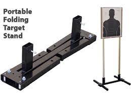 Been using the portable moving stand w/ 4 leg extensions and 18 rubber hanging straps for 3 years. Mitchell S Mausers Unveils Rifle Display Stand Folding Target Stand Personal Defense World